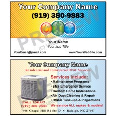 HVAC Business Card #3